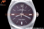 Rolex - Oyster Pert. 39mm 114300 904L SS/SS Red Grape EWF A3132