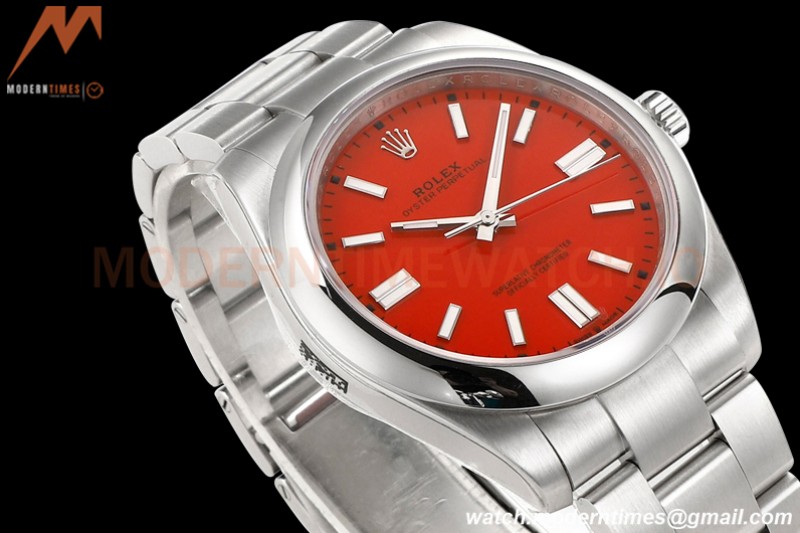 Rolex - Oyster Pert. 41mm 124300 SS/SS Coral Red OWF VR3230