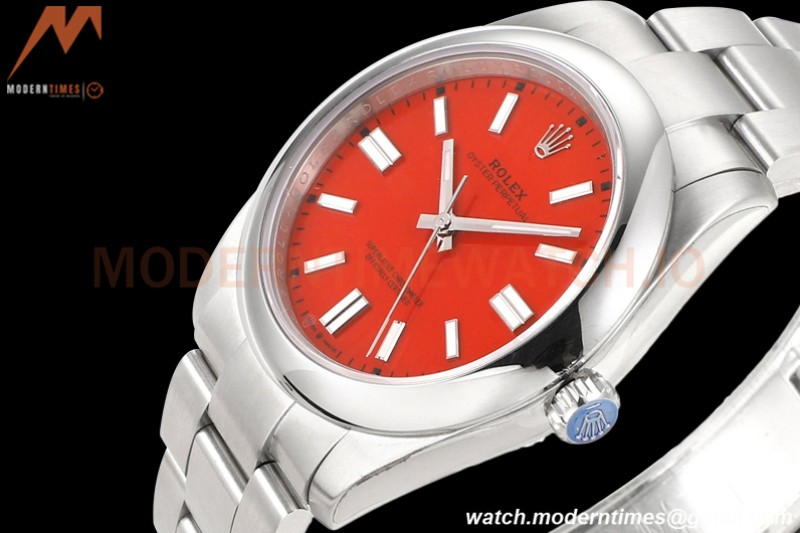 Rolex - Oyster Pert. 41mm 124300 SS/SS Coral Red OWF VR3230
