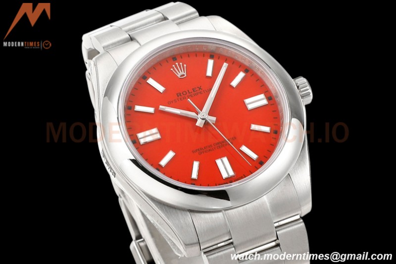 Rolex - Oyster Pert. 41mm 124300 SS/SS Coral Red OWF VR3230