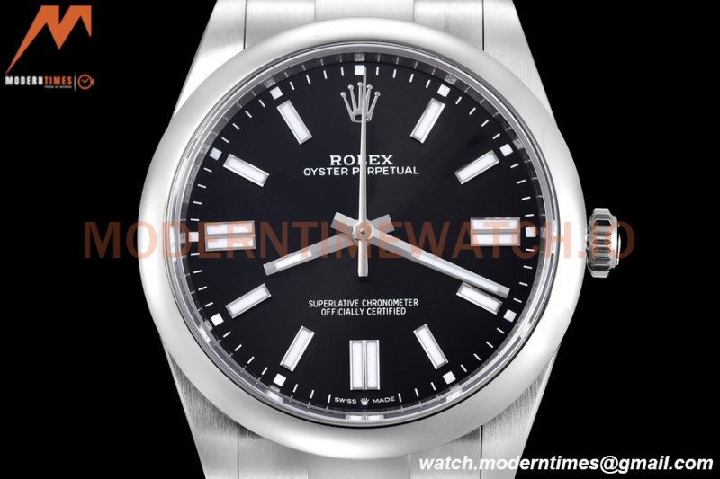 Rolex - Oyster Pert 41mm 124300 Oys SS/SS Black VSF VS3235