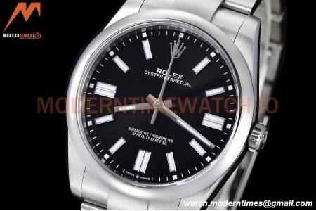 Rolex - Oyster Pert 41mm 124300 Oys SS/SS Black VSF VS3235