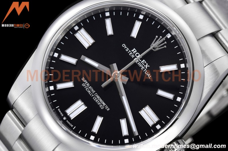 Rolex - Oyster Pert 41mm 124300 Oys SS/SS Black VSF VS3235
