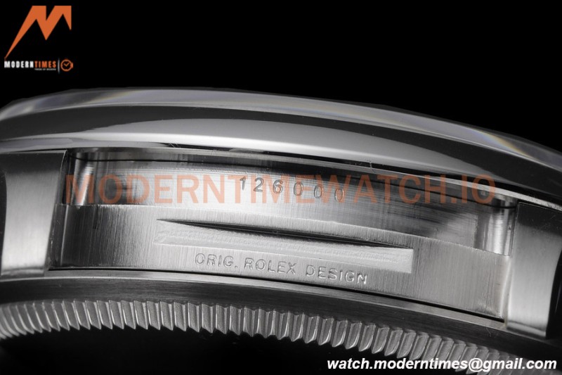 Rolex - Oyster Pert 126000 36mm Oys Smt 904L SS/SS Blk/Stk VSF VS3235