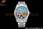 Rolex - Oyster Pert 36mm 126000 904L SS/SS Turquoise Celebration Dial VSF VS3235