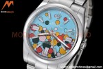 Rolex - Oyster Pert 36mm 126000 904L SS/SS Turquoise Celebration Dial VSF VS3235
