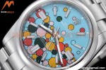 Rolex - Oyster Pert 36mm 126000 904L SS/SS Turquoise Celebration Dial VSF VS3235