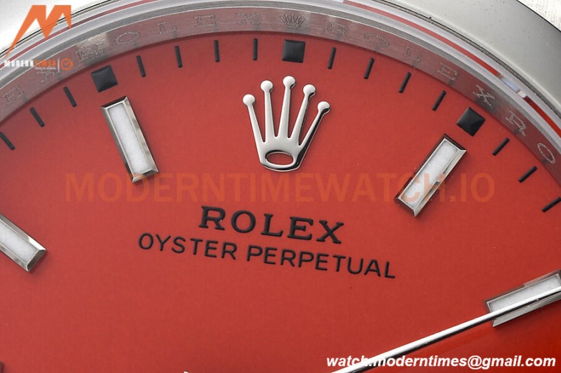 Rolex - Oyster Pert 126000 36mm Oys Smt 904L SS/SS Red/Stk VSF VS3230
