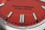 Rolex - Oyster Pert 126000 36mm Oys Smt 904L SS/SS Red/Stk VSF VS3230