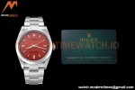 Rolex - Oyster Pert 126000 36mm Oys Smt 904L SS/SS Red/Stk VSF VS3230