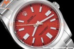 Rolex - Oyster Pert 124300 41mm Oys Smt 904L SS/SS Red/Stk VSF VS3230