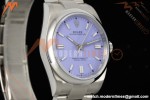 Rolex - Oyster Perpetual 126000 36mm Oys Smt 904L SS/SS Purple Dial KRF VR3230 | 롤렉스 - 오이스터 퍼페추얼 126000 36mm 오이스터 스틸 904L 스테인리스 스틸 블루 다이얼 KRF VR3230