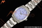 Rolex - Oyster Perpetual 126000 36mm Oys Smt 904L SS/SS Purple Dial KRF VR3230 | 롤렉스 - 오이스터 퍼페추얼 126000 36mm 오이스터 스틸 904L 스테인리스 스틸 블루 다이얼 KRF VR3230