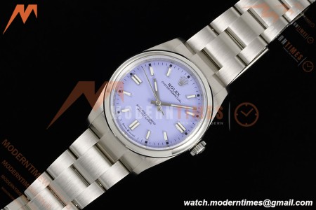 Rolex - Oyster Perpetual 126000 36mm Oys Smt 904L SS/SS Purple Dial KRF VR3230