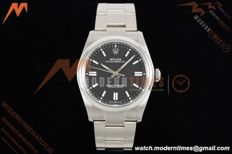 Rolex - Oyster Perpetual 126000 36mm Oys Smt 904L SS/SS Black Dial KRF VR3230 | 롤렉스 - 오이스터 퍼페추얼 126000 36mm 오이스터 스틸 904L 스테인리스 스틸 블랙 다이얼 KRF VR3230
