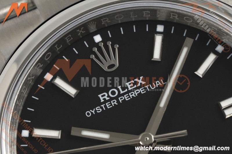 Rolex - Oyster Perpetual 126000 36mm Oys Smt 904L SS/SS Black Dial KRF VR3230 | 롤렉스 - 오이스터 퍼페추얼 126000 36mm 오이스터 스틸 904L 스테인리스 스틸 블랙 다이얼 KRF VR3230