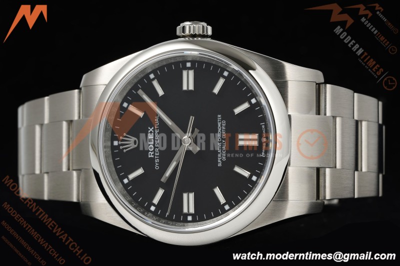 Rolex - Oyster Perpetual 126000 36mm Oys Smt 904L SS/SS Black Dial KRF VR3230 | 롤렉스 - 오이스터 퍼페추얼 126000 36mm 오이스터 스틸 904L 스테인리스 스틸 블랙 다이얼 KRF VR3230