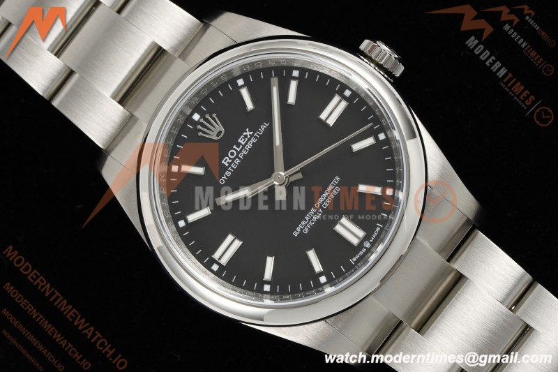 Rolex - Oyster Perpetual 126000 36mm Oys Smt 904L SS/SS Black Dial KRF VR3230 | 롤렉스 - 오이스터 퍼페추얼 126000 36mm 오이스터 스틸 904L 스테인리스 스틸 블랙 다이얼 KRF VR3230