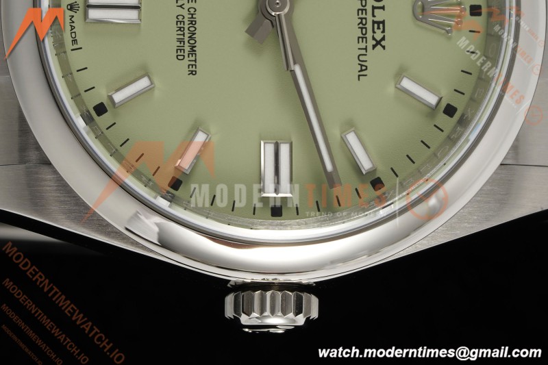 Rolex - Oyster Perpetual 126000 36mm Oys Smt 904L SS/SS Pistachio Green Dial KRF VR3230 | 롤렉스 - 오이스터 퍼페추얼 126000 36mm 오이스터 퍼페추얼 904L SS/SS 피스타치오 그린 다이얼 KRF VR3230