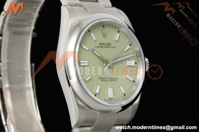Rolex - Oyster Perpetual 126000 36mm Oys Smt 904L SS/SS Pistachio Green Dial KRF VR3230 | 롤렉스 - 오이스터 퍼페추얼 126000 36mm 오이스터 퍼페추얼 904L SS/SS 피스타치오 그린 다이얼 KRF VR3230
