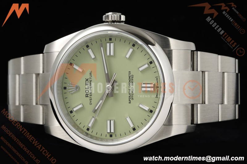 Rolex - Oyster Perpetual 126000 36mm Oys Smt 904L SS/SS Pistachio Green Dial KRF VR3230 | 롤렉스 - 오이스터 퍼페추얼 126000 36mm 오이스터 퍼페추얼 904L SS/SS 피스타치오 그린 다이얼 KRF VR3230