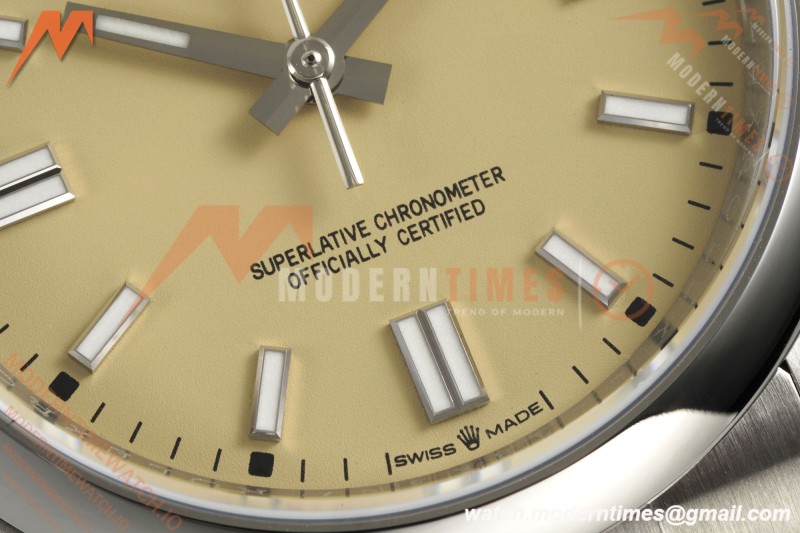 Rolex - Oyster Perpetual 126000 36mm Oys Smt 904L SS/SS Beige Dial KRF VR3230 | 롤렉스 - 오이스터 퍼페추얼 126000 36mm 오이스터 스틸 904L 스테인리스 스틸 베이지 다이얼 KRF VR3230