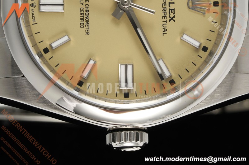 Rolex - Oyster Perpetual 126000 36mm Oys Smt 904L SS/SS Beige Dial KRF VR3230 | 롤렉스 - 오이스터 퍼페추얼 126000 36mm 오이스터 스틸 904L 스테인리스 스틸 베이지 다이얼 KRF VR3230