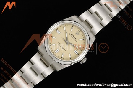 Rolex - Oyster Perpetual 126000 36mm Oys Smt 904L SS/SS Beige Dial KRF VR3230 | 롤렉스 - 오이스터 퍼페추얼 126000 36mm 오이스터 스틸 904L 스테인리스 스틸 베이지 다이얼 KRF VR3230