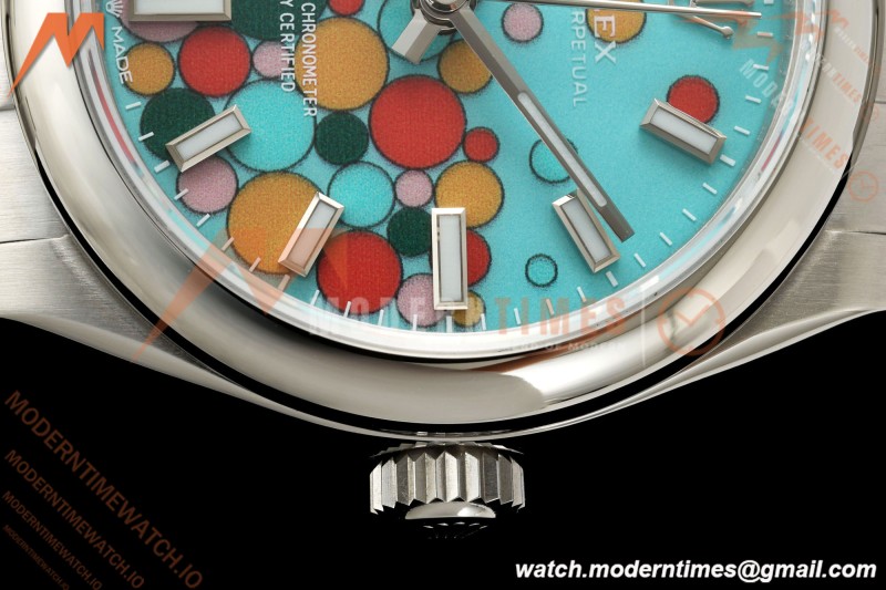 Rolex - Oyster Perpetual 31mm 277200 Oys SS/SS Turquoise Celebration Dial DIWF A2232