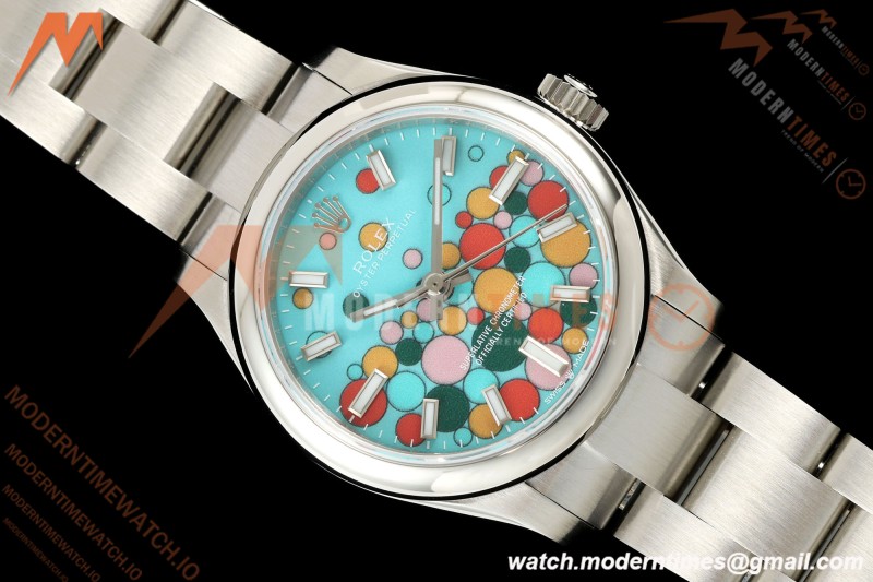 Rolex - Oyster Perpetual 31mm 277200 Oys SS/SS Turquoise Celebration Dial DIWF A2232
