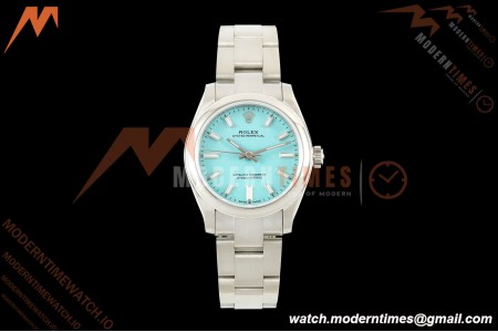 Rolex - Oyster Perpetual 31mm 277200 Oys SS/SS Turquoise Blue Dial DIWF A2232 | 롤렉스 - 오이스터 퍼페추얼 31mm 277200 오이스터 퍼페추얼 SS/SS 터키석 블루 다이얼 DIWF A2232