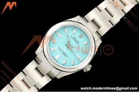 Rolex - Oyster Perpetual 31mm 277200 Oys SS/SS Turquoise Blue Dial DIWF A2232 | 롤렉스 - 오이스터 퍼페추얼 31mm 277200 오이스터 퍼페추얼 SS/SS 터키석 블루 다이얼 DIWF A2232