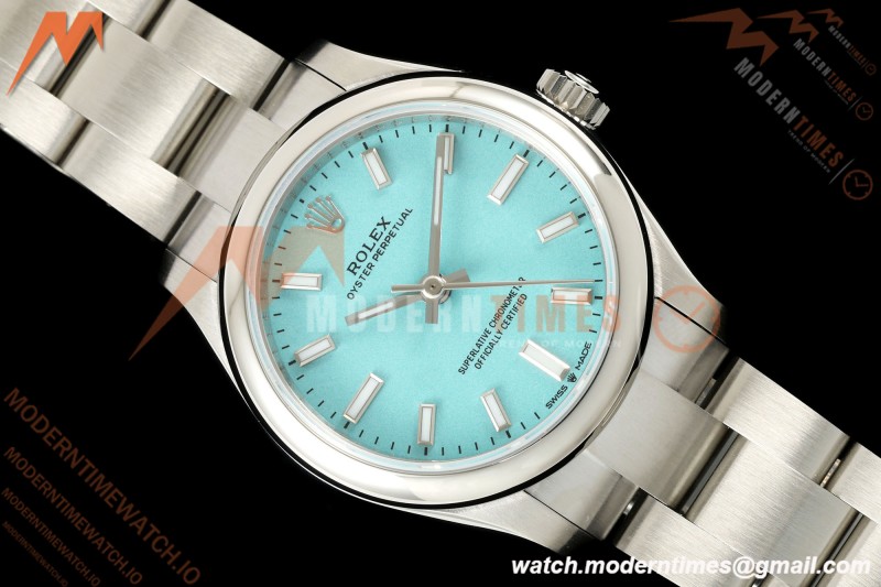Rolex - Oyster Perpetual 31mm 277200 Oys SS/SS Turquoise Blue Dial DIWF A2232 | 롤렉스 - 오이스터 퍼페추얼 31mm 277200 오이스터 퍼페추얼 SS/SS 터키석 블루 다이얼 DIWF A2232