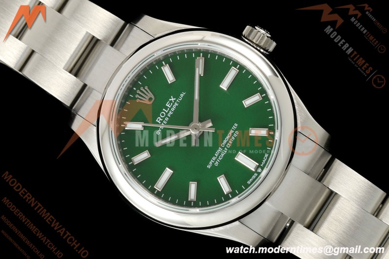 Rolex - Oyster Perpetual 31mm 277200 Oys SS/SS Green Dial DIWF A2232