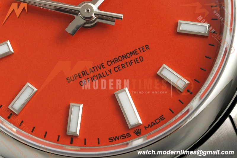 Rolex - Oyster Perpetual 31mm 277200 Oys SS/SS Coral Red Dial DIWF A2232