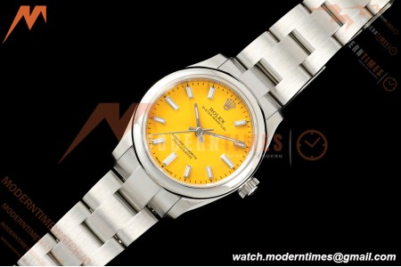 Rolex - Oyster Perpetual 31mm 277200 Oys SS/SS Yellow Dial DIWF A2232 | 롤렉스 - 오이스터 퍼페추얼 31mm 277200 오이스터 퍼페추얼 SS/SS 옐로우 다이얼 DIWF A2232