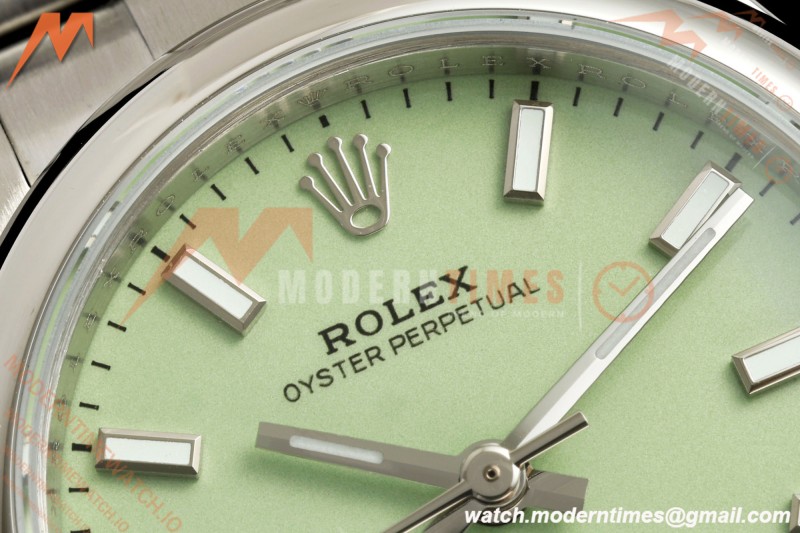 Rolex - Oyster Perpetual 31mm 277200 Oys SS/SS Pistachio Green Dial DIWF A2232