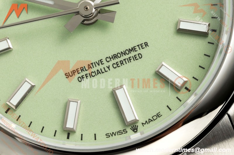 Rolex - Oyster Perpetual 31mm 277200 Oys SS/SS Pistachio Green Dial DIWF A2232
