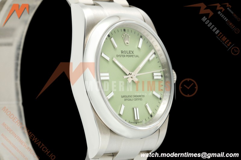 Rolex - Oyster Perpetual 126000 36mm Oys Smt 904L SS/SS Pistachio Green Dial GMF V2 A2824