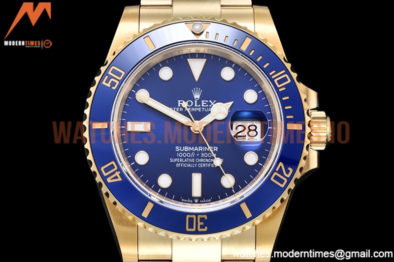 Rolex - Submariner 126618LB YG/YG Blue VSF VS3235