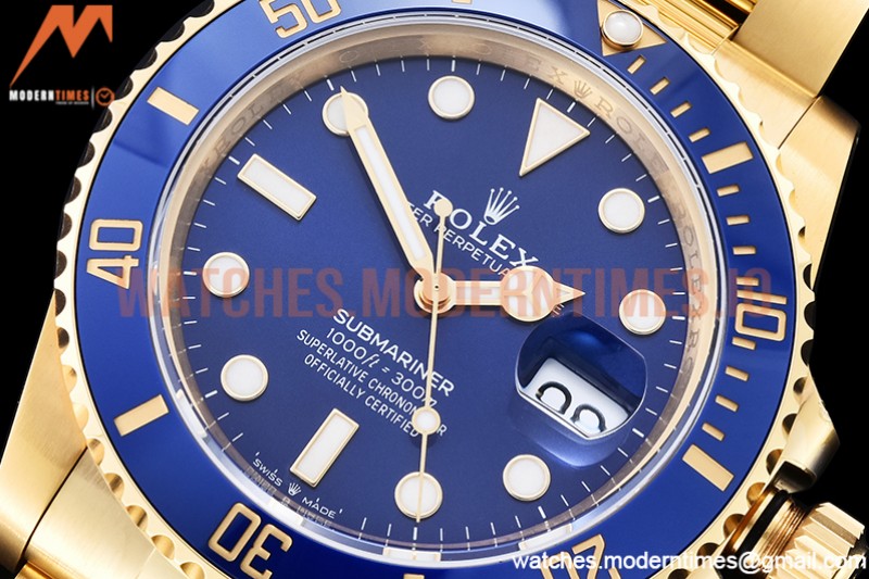 Rolex - Submariner 126618LB YG/YG Blue VSF VS3235