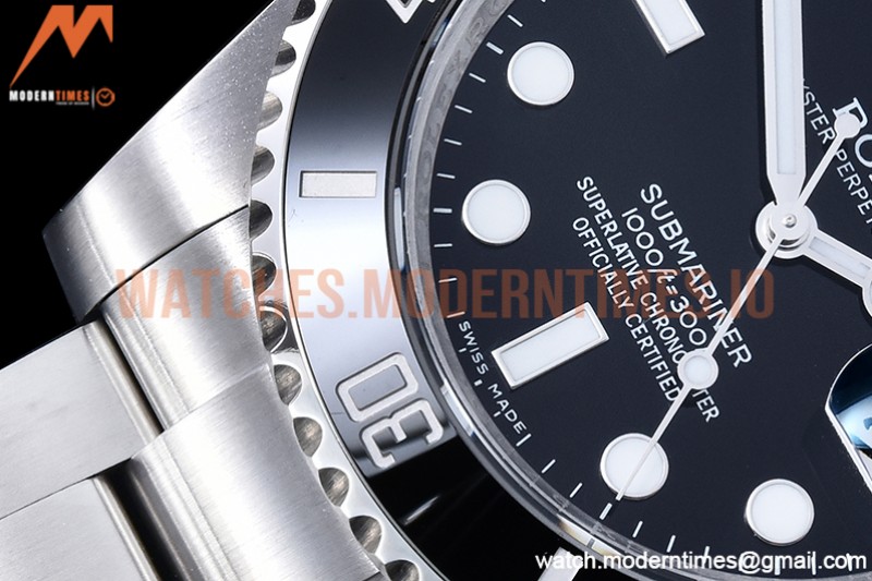 Rolex - Submariner 116610LN 904 SS/SS Blk RAF A2824