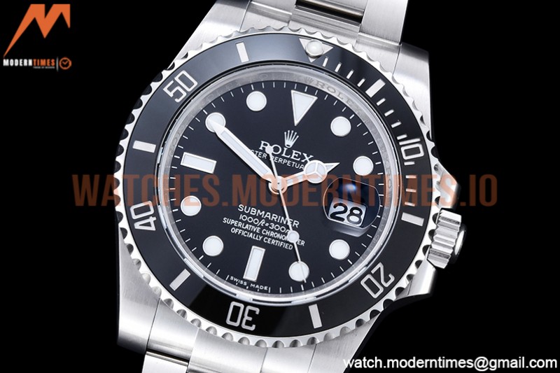 Rolex - Submariner 116610LN 904 SS/SS Blk RAF SH3135
