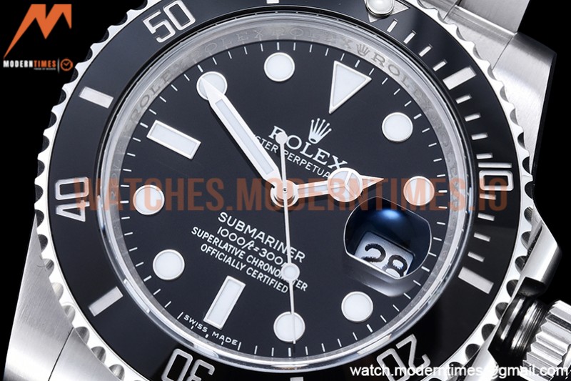 Rolex - Submariner 116610LN 904 SS/SS Blk RAF SH3135