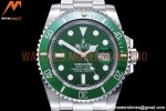 Rolex - Submariner 116610LV 904L SS/SS Green RAF A2824