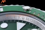 Rolex - Submariner 116610LV 904L SS/SS Green RAF SH3135