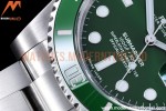 Rolex - Submariner 116610LV 904L SS/SS Green RAF SH3135