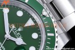 Rolex - Submariner 116610LV 904L SS/SS Green RAF SH3135