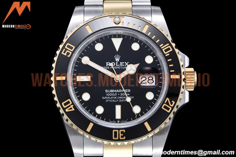 Rolex - Submariner 126613LN 904 YG/SS Blk GMF V3 VR3235