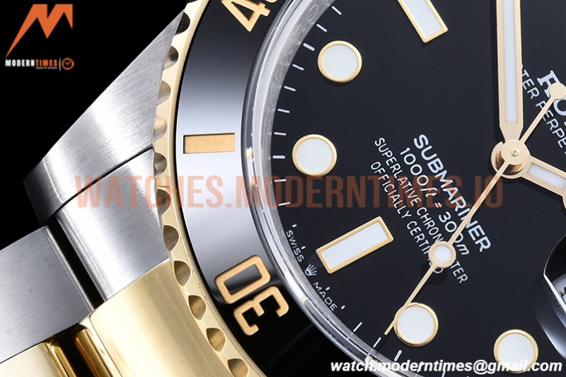 Rolex - Submariner 126613LN 904 YG/SS Blk GMF V3 VR3235